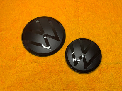 Coppia Cover Logo VW POLO MK6 (ACC)