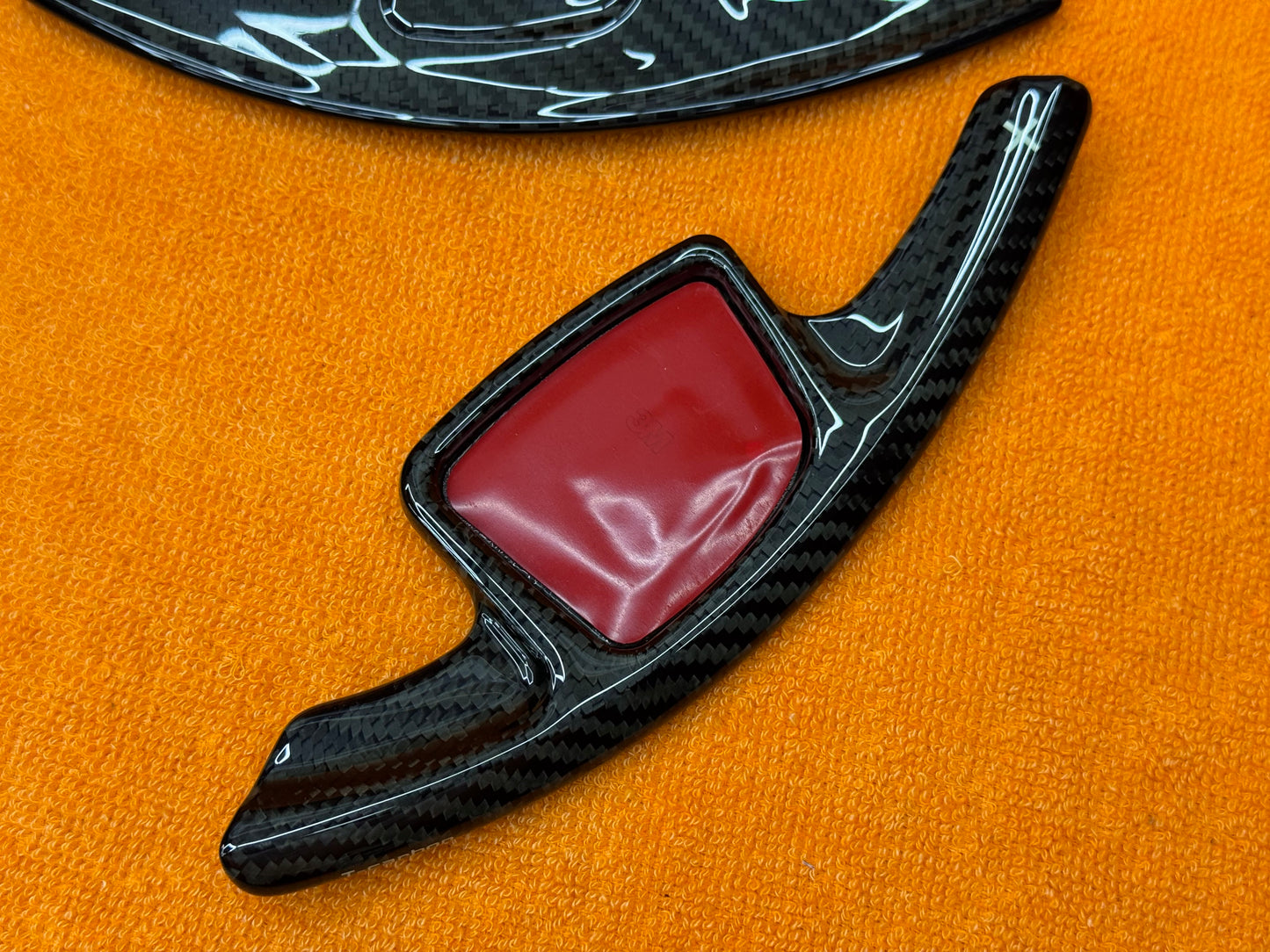 Paddle Volante Real Carbon Fiber Palette per Audi A3 8Y A4 B9 A5 A6