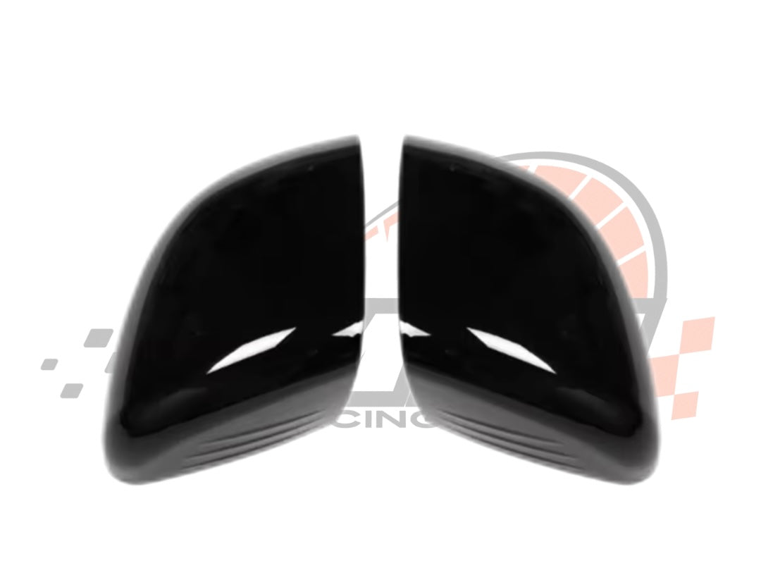 Coppia Calotte Specchio Retrovisore per Mercedes Classe A W177 CLA C118 Nero lucido/Carbon look