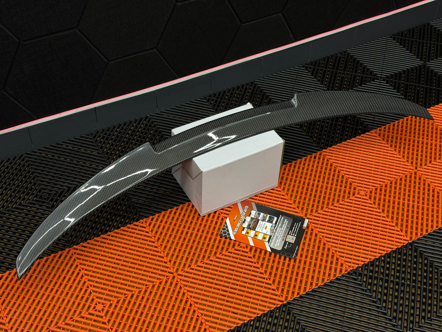 Spoiler Posteriore Real Carbon Fiber per BMW Serie 4 G26 i4 Msport (20-24)