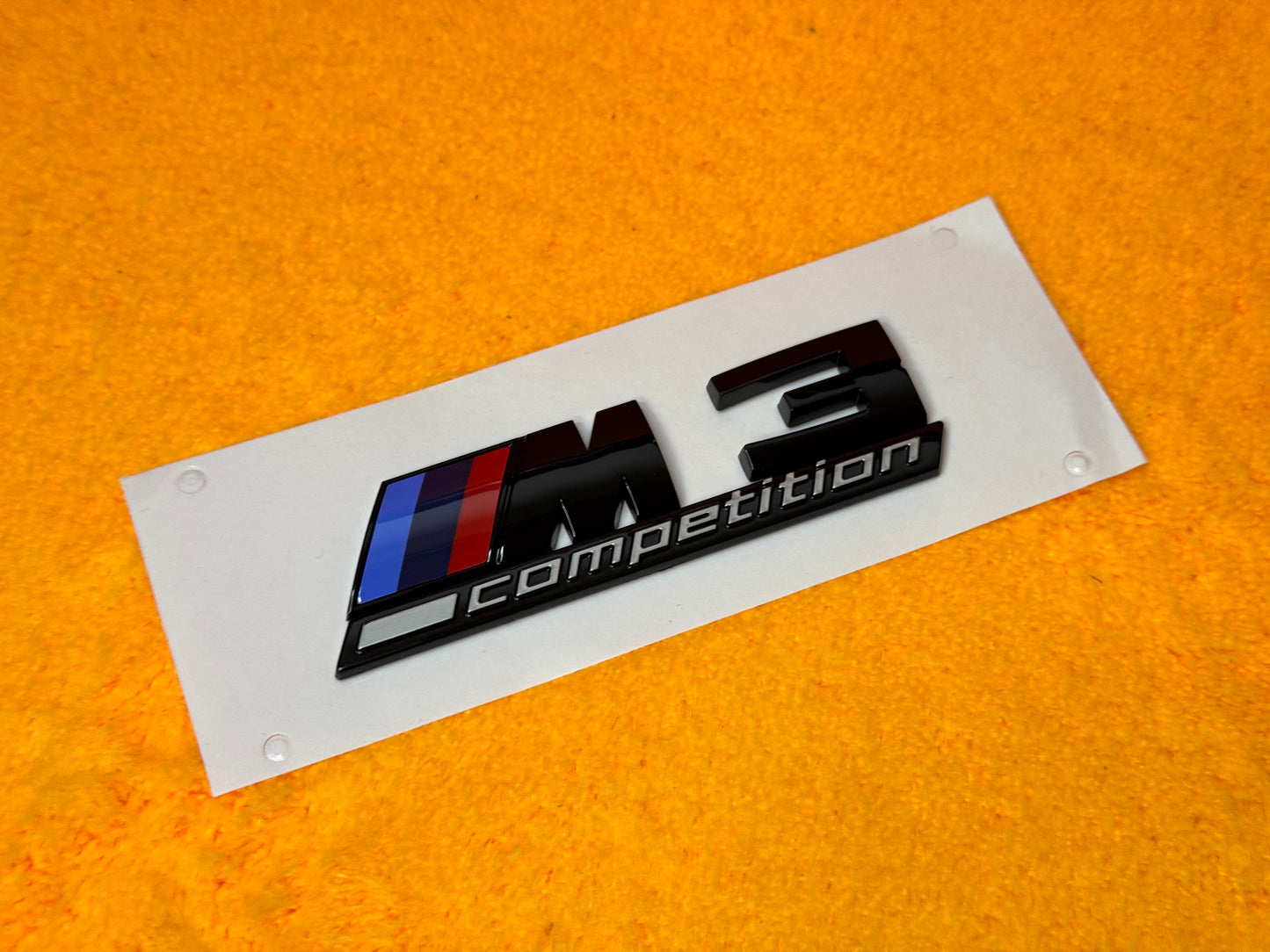Badge M Competition Posteriore per Bmw 1 2 3 4 5