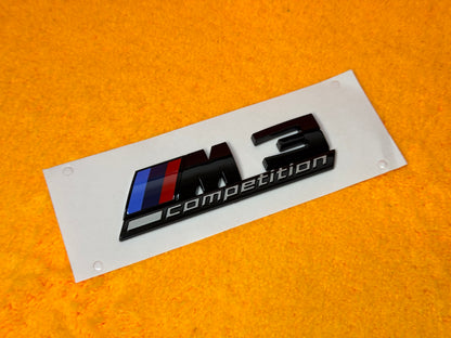 Badge M Competition Posteriore per Bmw 1 2 3 4 5