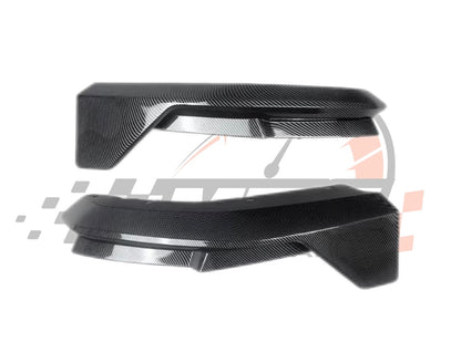 Splitter Diffusore Posteriore Per Bmw M3 G80 Carbon look/Nero lucido