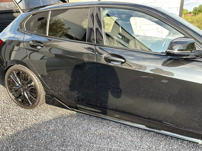 Minigonne Laterali Nero Lucido per Bmw 1 F40 (20-24)