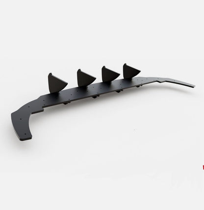 Splitter Diffusore Posteriore VW GOLF MK8 Gti Gtd Rline Standard