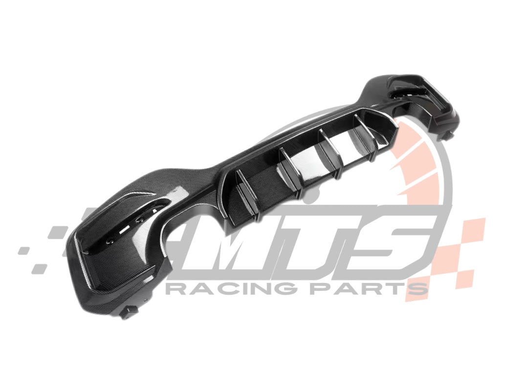 Diffusore Posteriore Carbon look Stile M per Bmw Serie 1 F20 F21 (15-19)