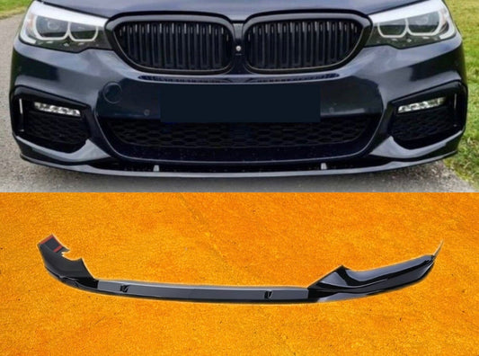 Lama Spoiler Paraurti Anteriore Per Bmw 5 G30 G31 Msport (17-24)