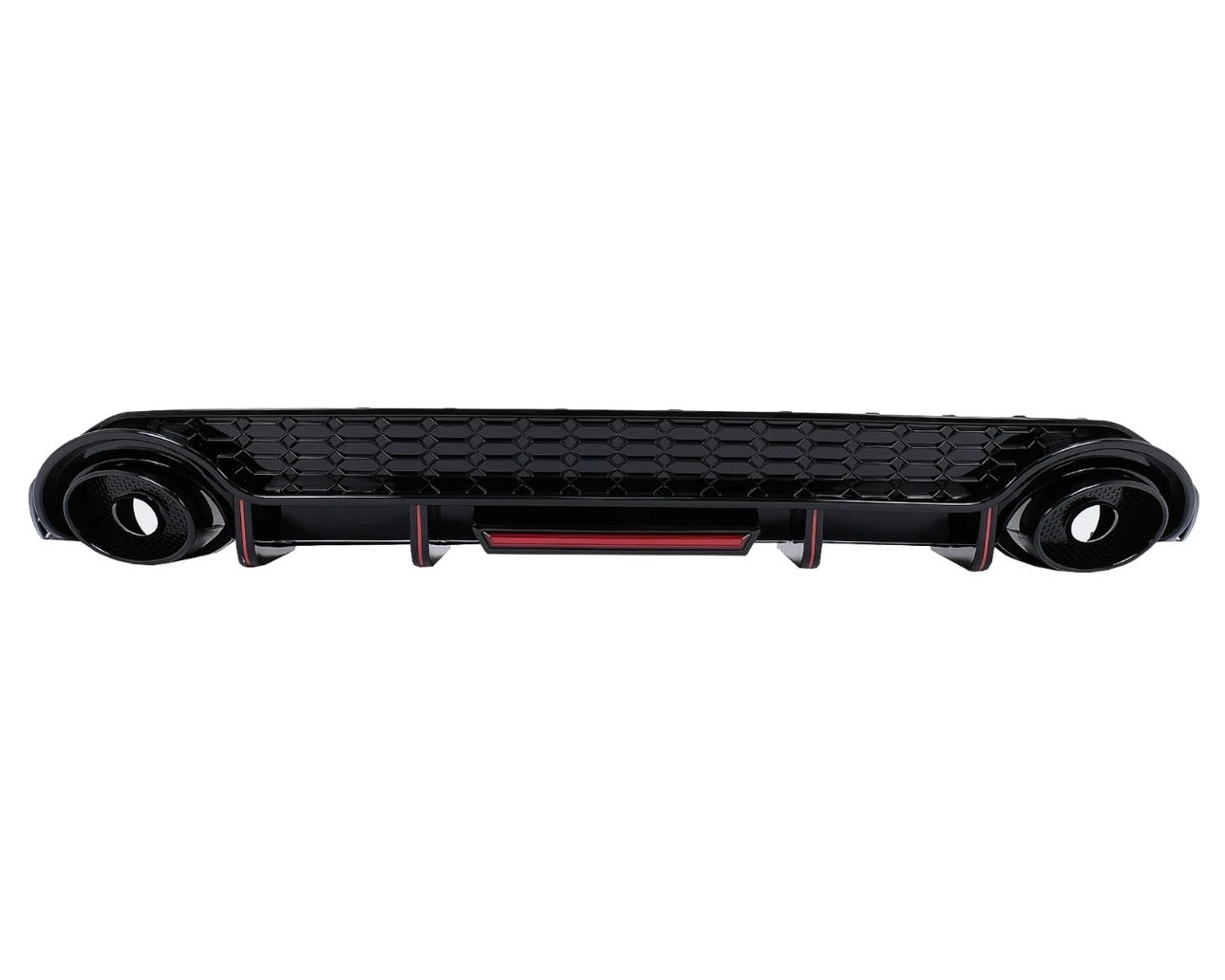 Diffusore Posteriore Doppia uscita per Audi A3 8Y Sedan (20-24)