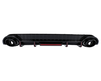 Diffusore Posteriore Doppia uscita per Audi A3 8Y Sedan (20-24)