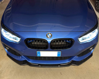 Lama Spoiler Paraurti Anteriore Per Bmw 1 F20 F21 Msport (15-19)