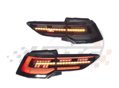 Coppia Fanali Posteriori Dinamici IQ light Fumè per Golf Mk8