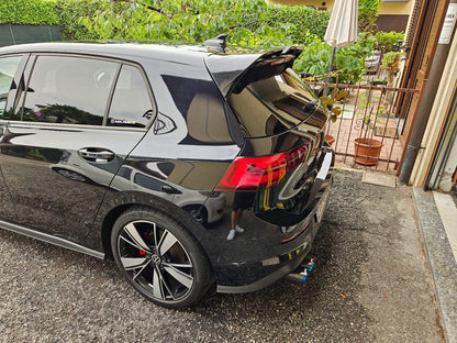 Spoiler Posteriore per VW Golf MK8 Nero lucido/Carbon Look