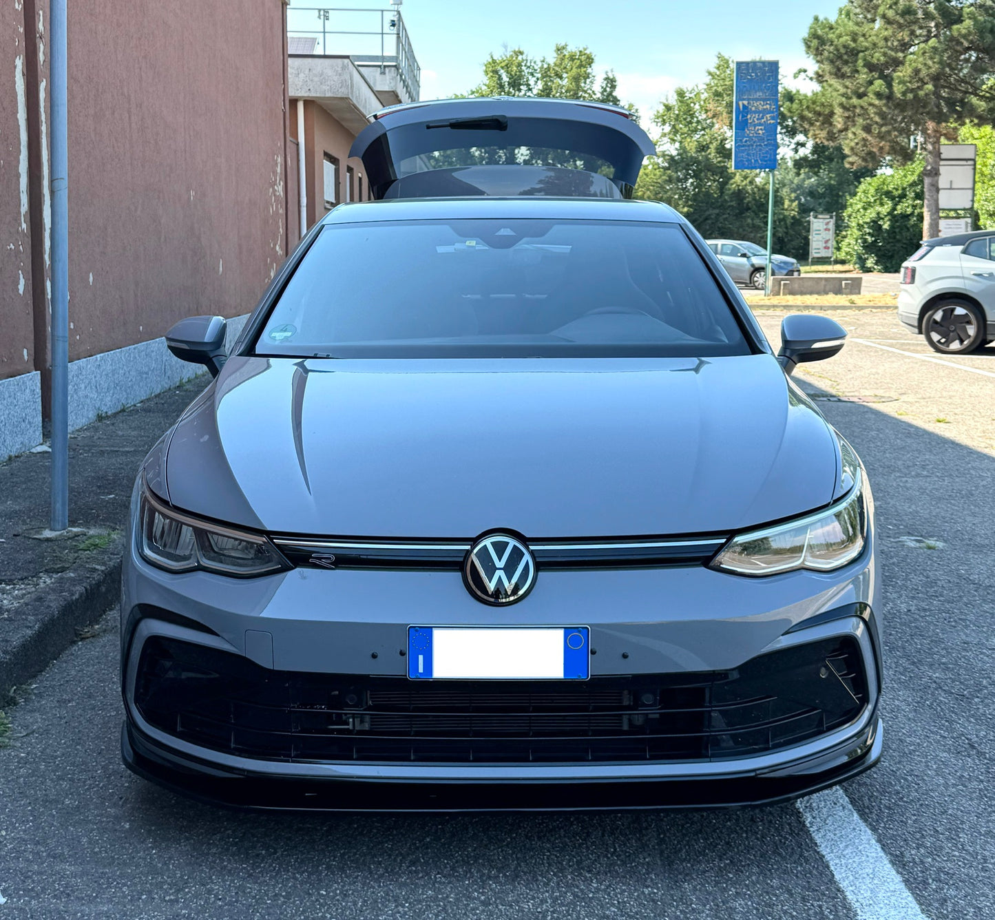 Lama Spoiler Paraurti Anteriore Per Golf Mk8 8 GTI GTD R R-Line