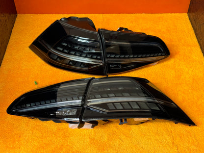 Coppia Fanali Posteriori Dinamici Full Led Fumè per Golf 7 e 7.5