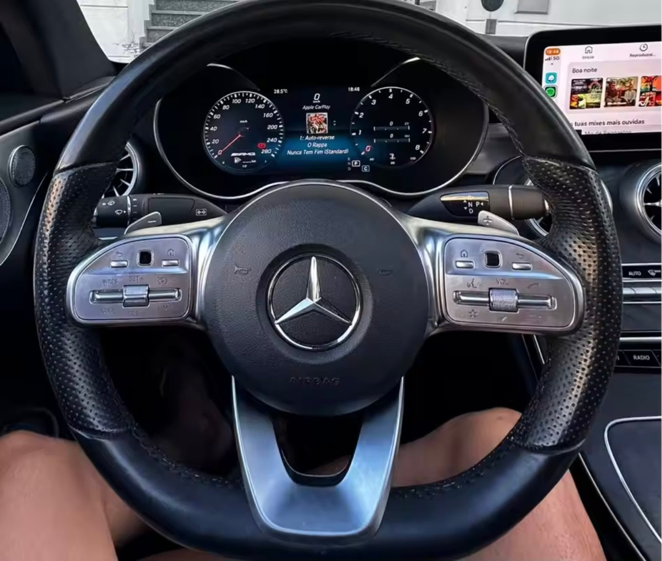 Paddle Volante Palette per Mercedes Classe A CLA C (vari colori)