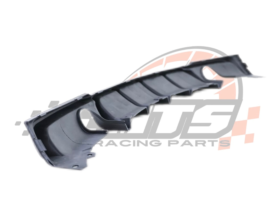 Diffusore Posteriore Stile M per Bmw Serie 3 F30 F31 F35 Carbon look Nero lucido (12-20)
