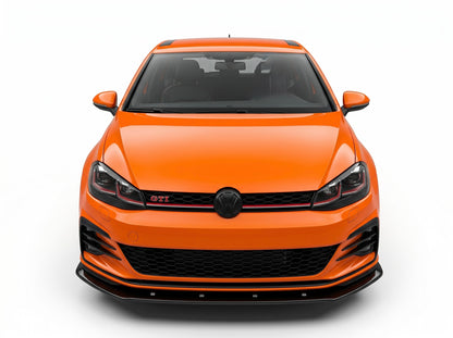 Lama Spoiler Paraurti Anteriore per Volkswagen Golf MK7-MK7.5-8 GTI GTD R R-Line