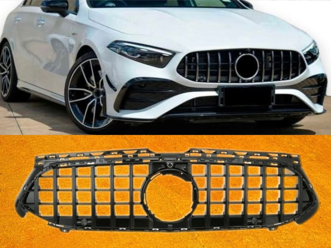 Griglia Panamericana Mercedes Classe A W177 Restyling Nero Lucido (2023+)