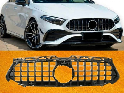 Griglia Panamericana Mercedes Classe A W177 Restyling Nero Lucido (2023+)