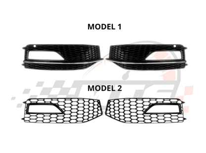 Griglia Paraurti Anteriore Fendinebbia per Audi A4 S4 S-line B8.5 (13-15)