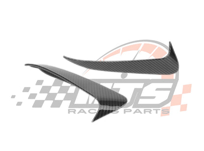 Rear lip Paraurti Posteriore Per Mercedes Classe C W205 Nero lucido/Carbon look (14-21)