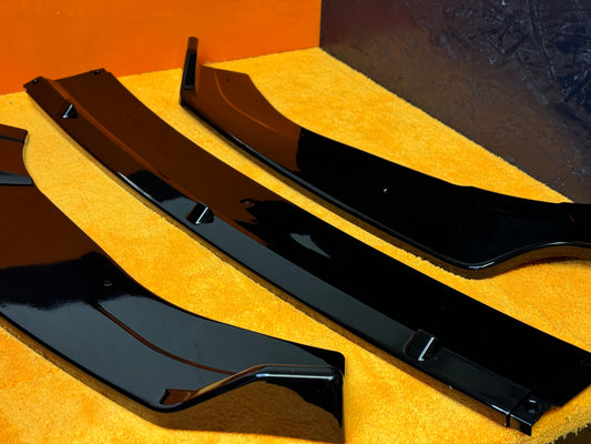 Lama Spoiler Paraurti Anteriore Per Golf 7 - 7.5 GTI GTD R R-Line
