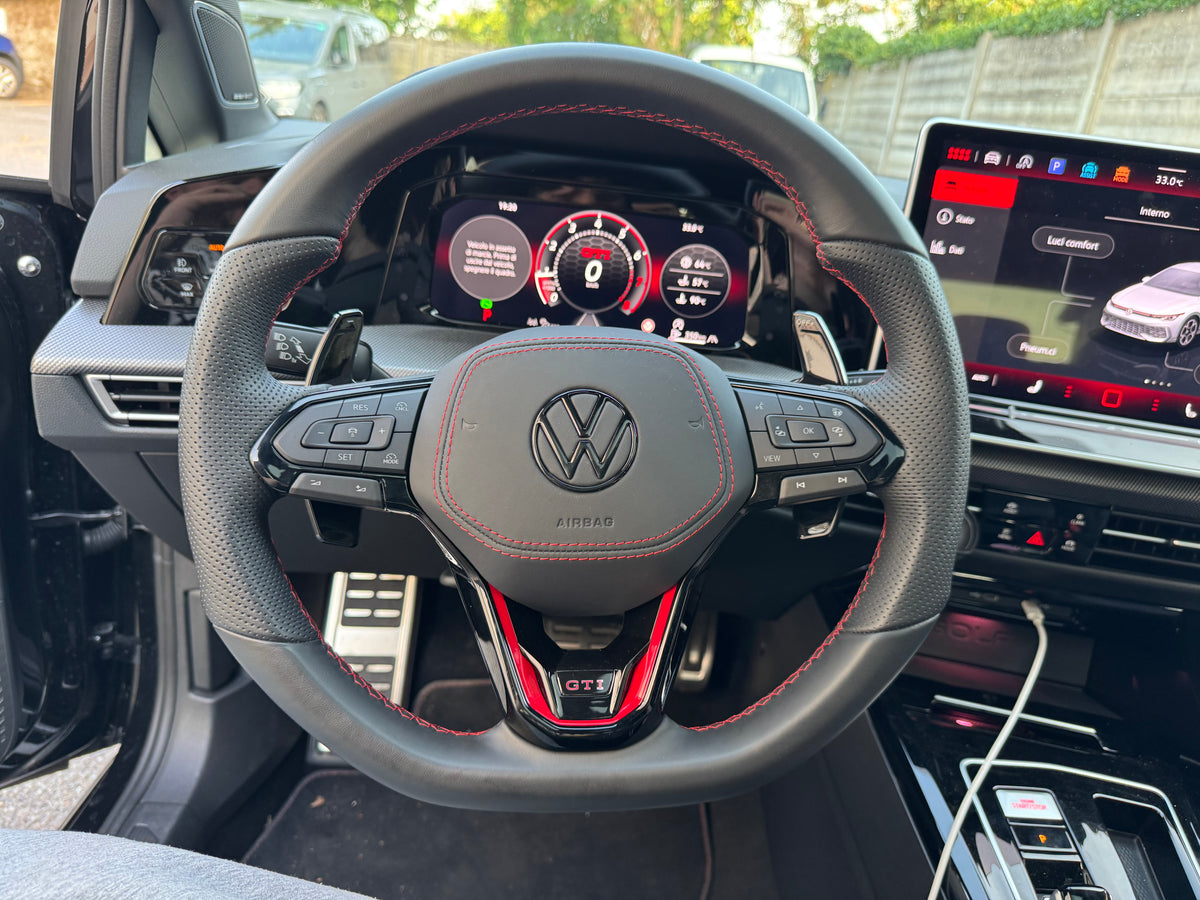Cornice Volante Volkswagen Golf MK8 MK8.5 - Polo Nero Lucido