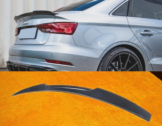 Spoiler Posteriore per AUDI A3 S3 RS3 8V Sedan (13-20)