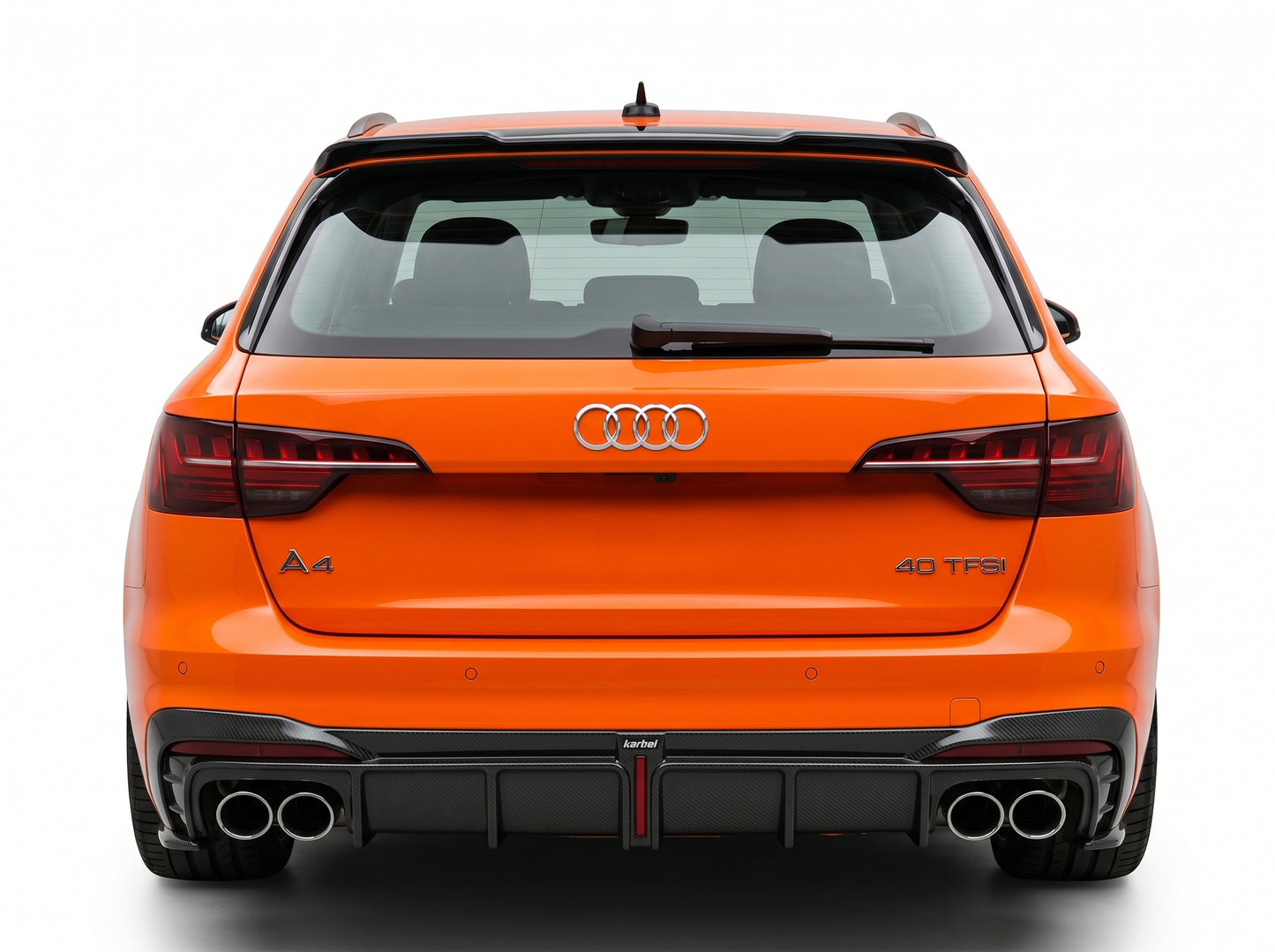 Spoiler tetto posteriore per AUDI A4 B9 Avant 8W (2015-2022)