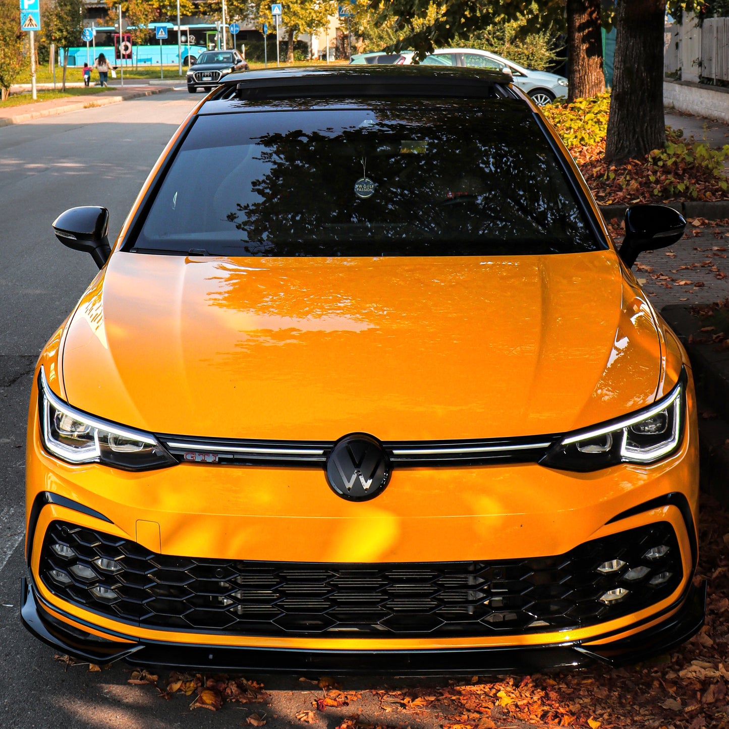 Lama Spoiler Paraurti Anteriore Per Golf MK8 Standard GTI GTD R R-Line