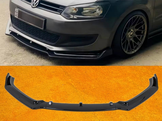 Lama Spoiler Paraurti Anteriore Per VW Polo 6R 6C (2009-2014)