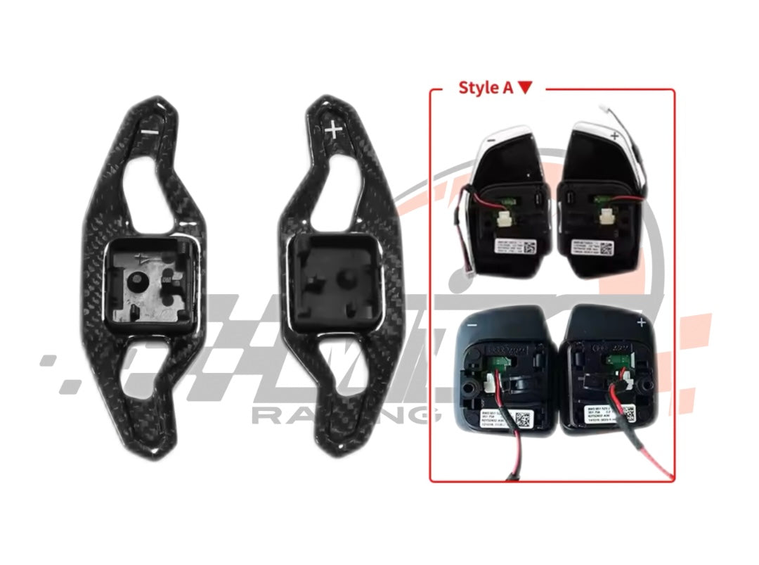Paddle Urus Volante Real Carbon Fiber Palette per Audi A3 A4 A5 A6 TT Q3 Q5