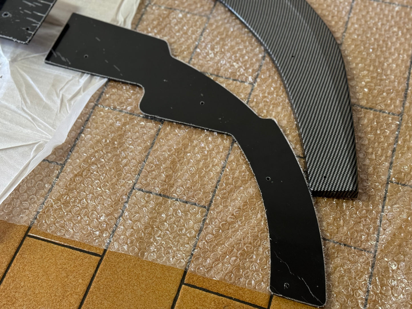 Splitter Diffusore Posteriore VW GOLF MK8 Gti Gtd Rline Standard