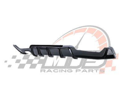 Diffusore Posteriore Stile M per Bmw Serie 4 F32 F33 F36 Nero lucido (13-20)