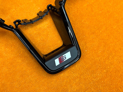 Cornice Volante Audi TT MK3 Nero Lucido/Carbon fiber