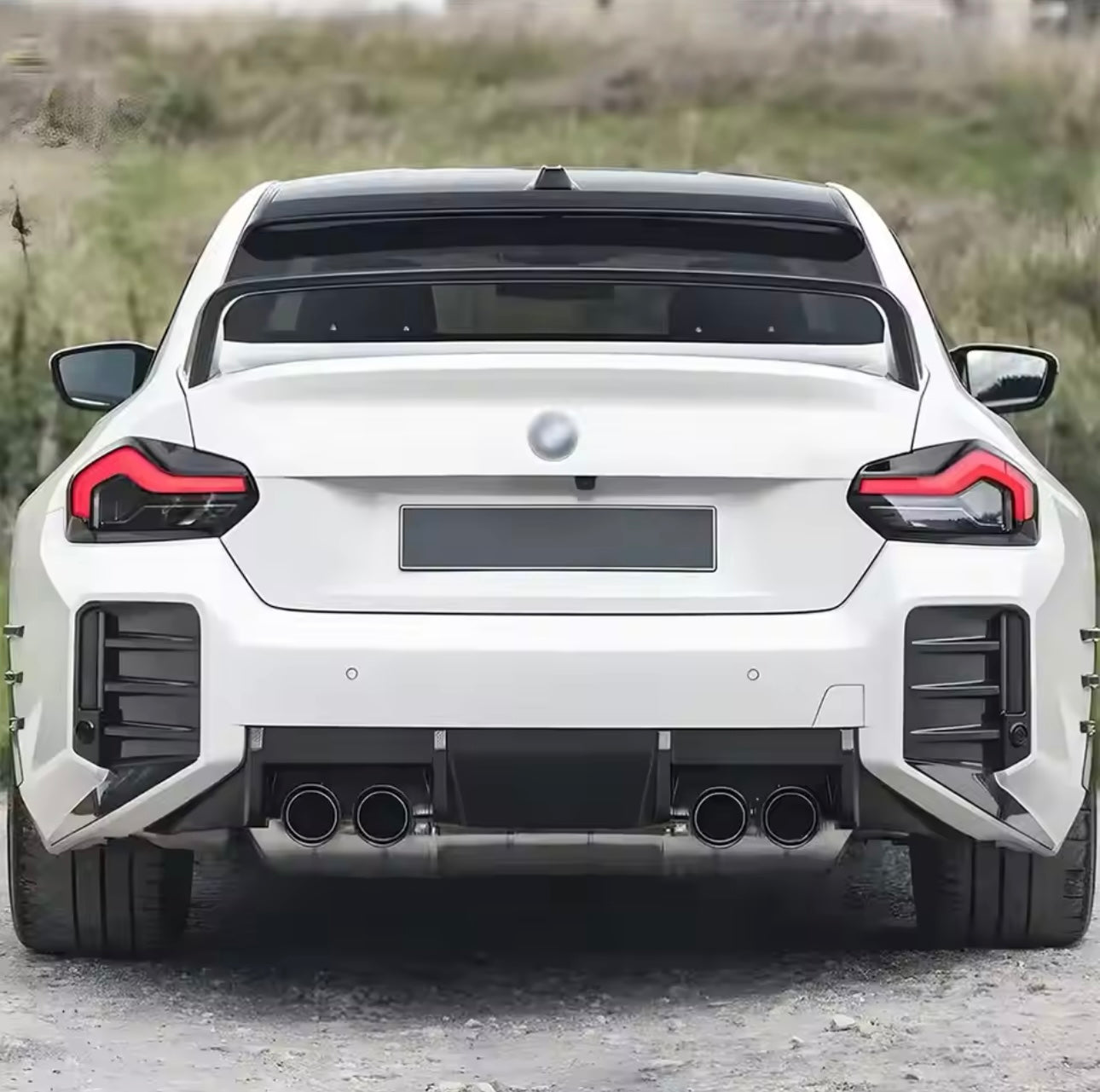 Rear lip Paraurti Posteriore Per Bmw 2 G87 M2 Msport (20-24)