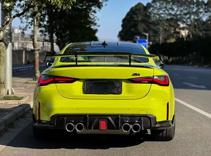 Diffusore Posteriore M Performance Sto a led per Bmw M3 G80 M4 G82 Nero lucido (21-24)