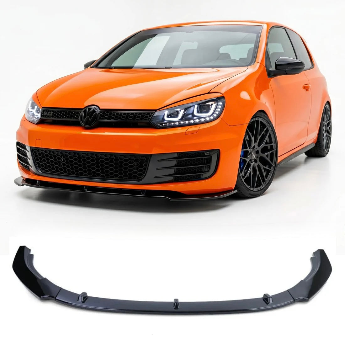 Lama Spoiler Paraurti Anteriore Per Golf MK6 GTI GTD (2008-2012)