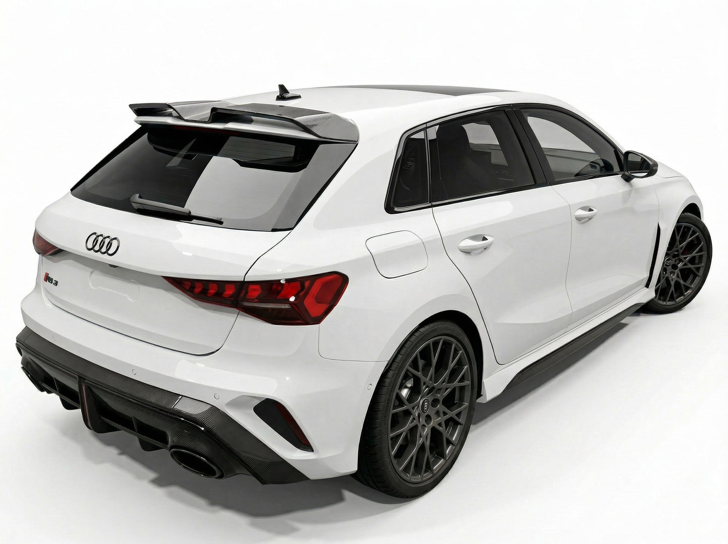 Spoiler Posteriore Real Carbon Fiber per AUDI A3 S3 RS3 8Y 8.5Y