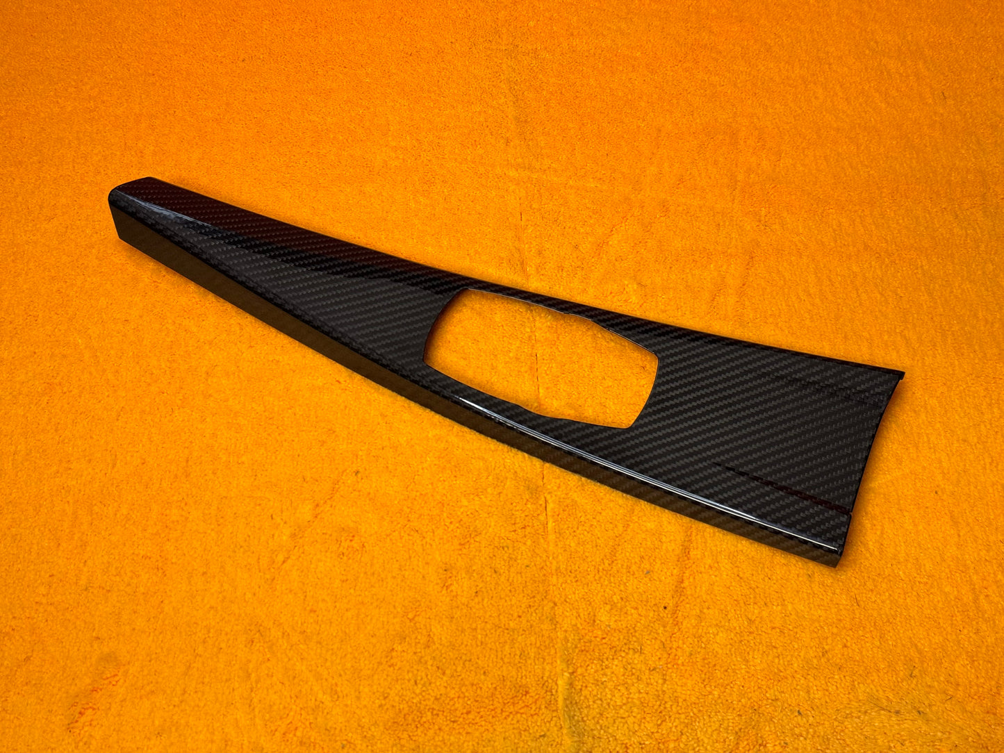 Copertura Console Centrale Real Carbon Fiber per Bmw serie 3 4