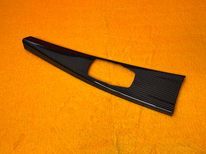 Copertura Console Centrale Real Carbon Fiber per Bmw serie 3 4