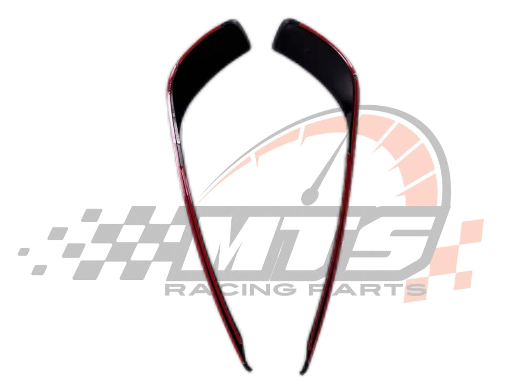 Front lip Paraurti Anteriore Per Mercedes Classe A W176 Nero lucido (12-15)