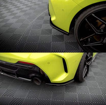 Splitter Laterali Paraurti Posteriore per Bmw 1 F40 Msport (20-24)