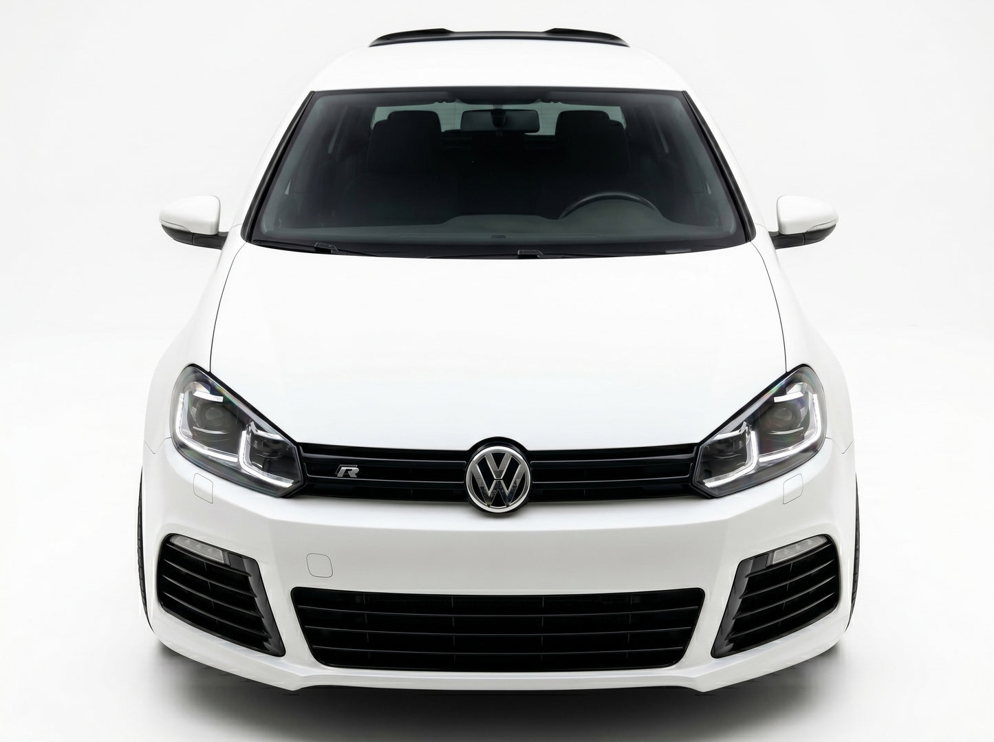 Coppia fanali anteriori dinamici Full Led fumè per Volkswagen Golf MK6 (2008-2013)