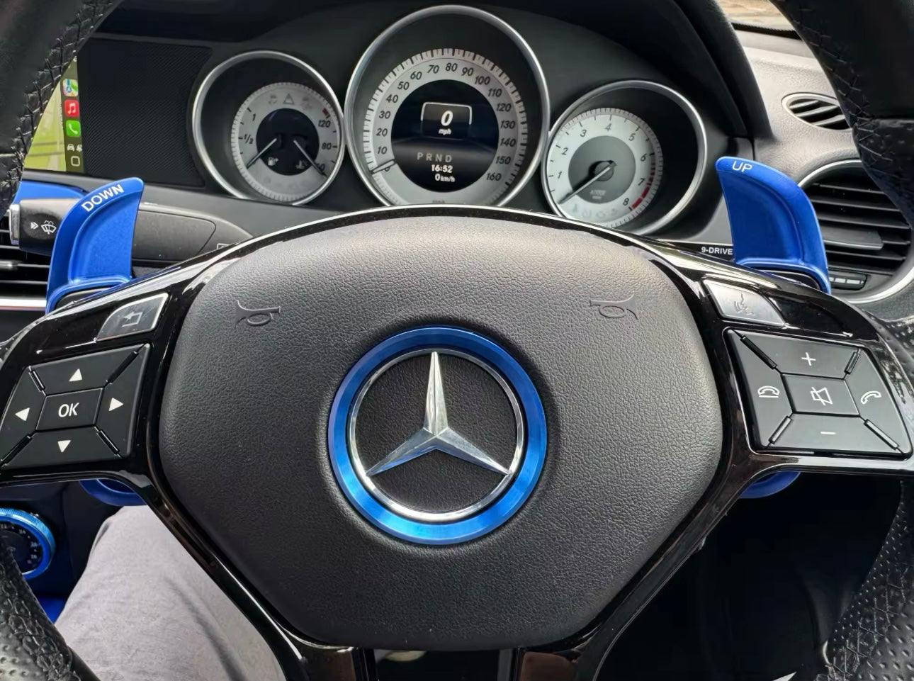 Paddle Volante Palette per Mercedes Classe A CLA C (vari colori)