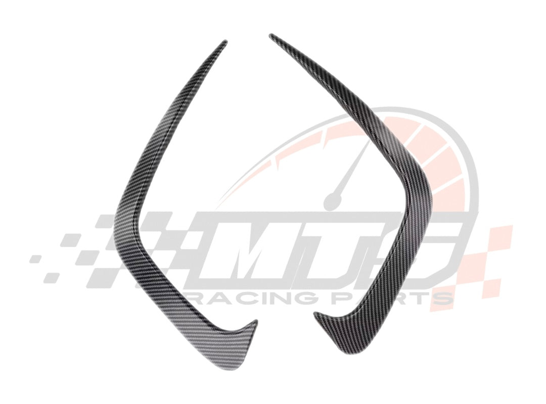 Rear lip Paraurti Posteriore Per Bmw 3 G20 G28 Carbon look/Nero lucido