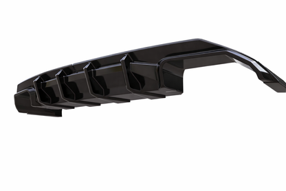 Diffusore posteriore doppia uscita Apex Design per Audi A3 8Y Sedan S3 S-Line (2020-2024)