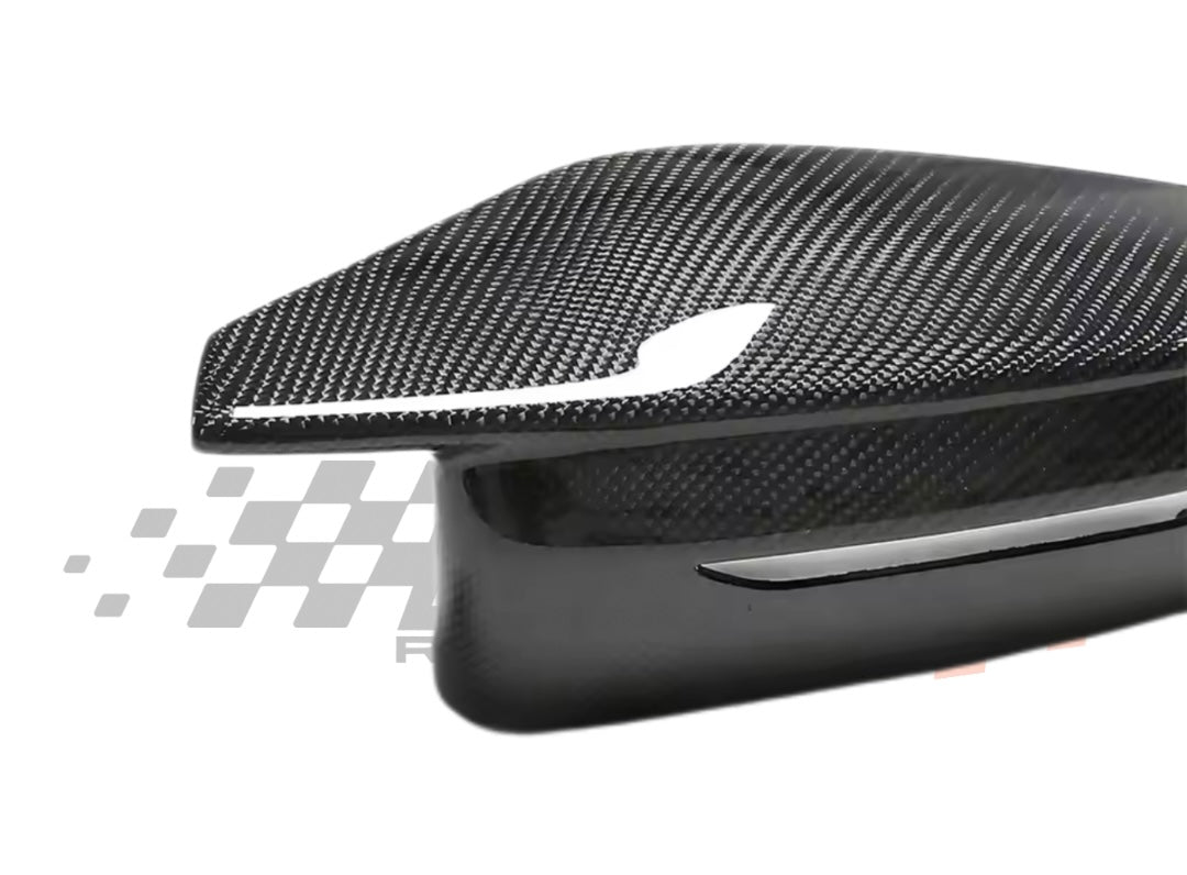 Coppia Calotte Specchio Retrovisore Real Carbon Fiber per BMW Serie M2 M3 M4