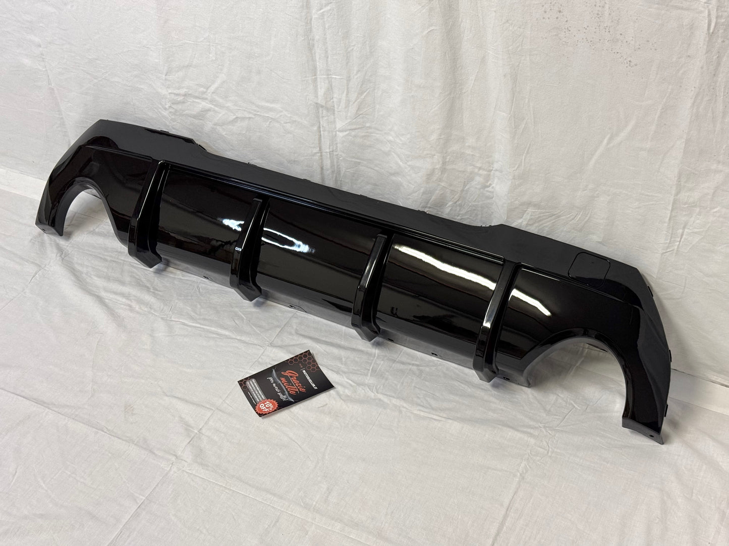 Diffusore Posteriore Stile M per Bmw Serie 1 F40 Nero lucido (20-24)