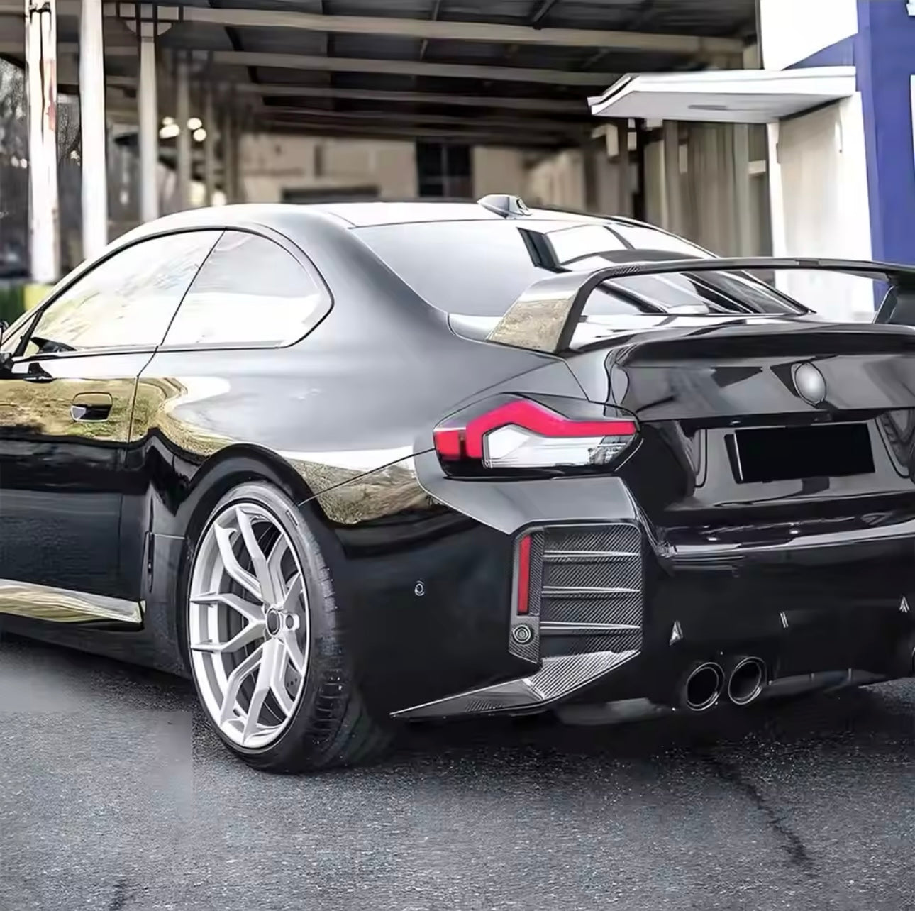 Rear lip Paraurti Posteriore Per Bmw 2 G87 M2 Msport (20-24)